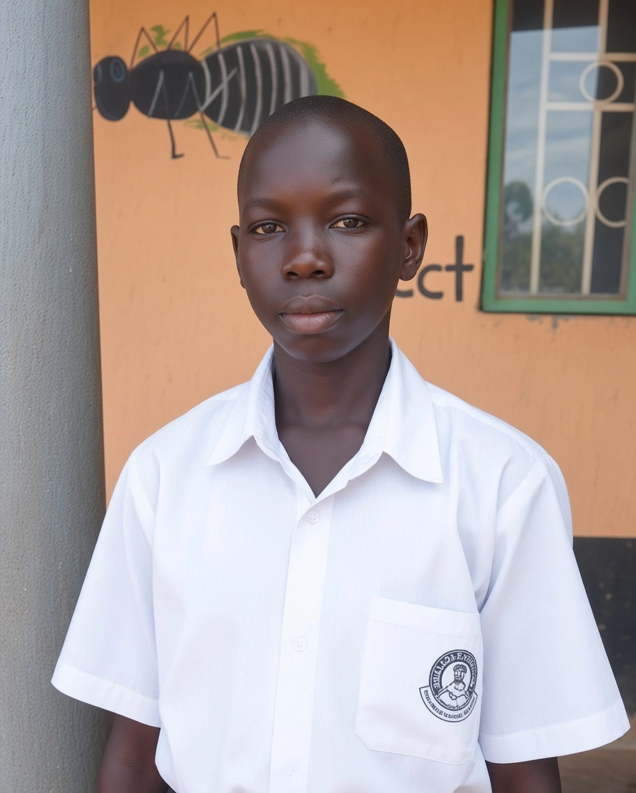 Pikisa Kenneth, Head Prefect of Biggi Junior School