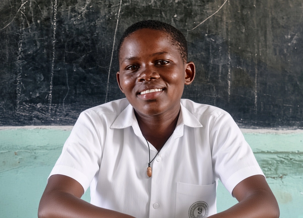 Yikparwoth Fortunate, Head Girl of Biggi Junior School