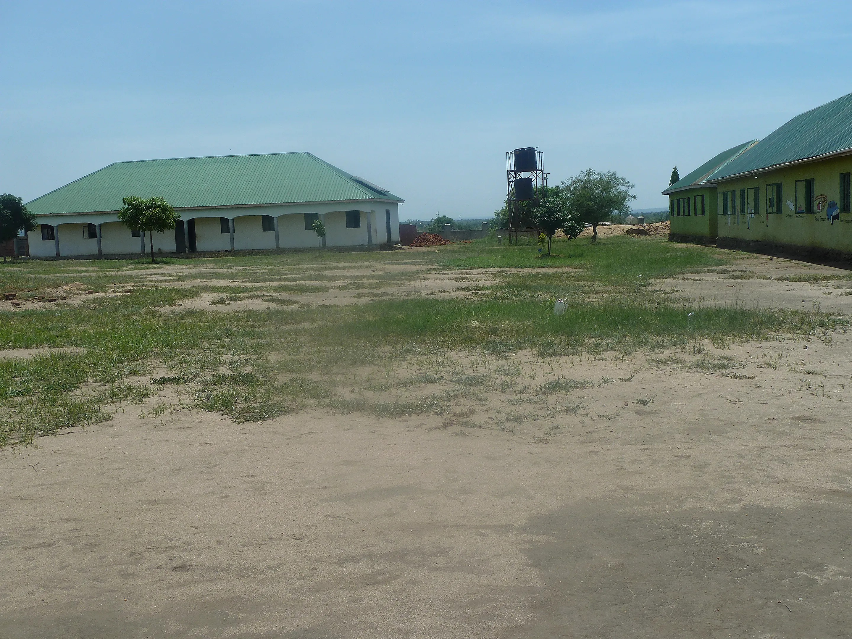 The classroom block at Biggi Junior School